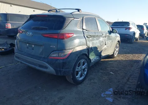 2022 Hyundai Kona Sel из США, поврежденный, VIN KM8K3CAB3NU788866